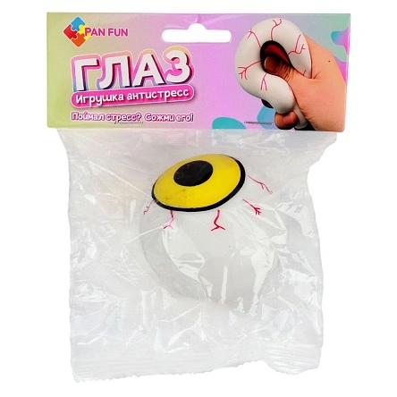 Игрушка. Антистресс "Глаз" ТМ Pan Fun (Артикул PD1060)