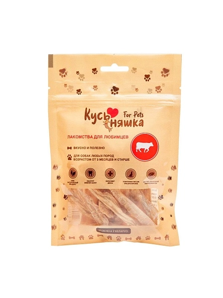 Лакомства для собак "Кишки говяжьи", 30г