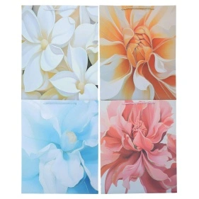 Пакет подарочный "Flowers", Fun party, 32*26*10 см (MO-354)