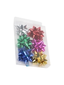 Набор бантов для упаковки подарков, 6 шт, 6 см 