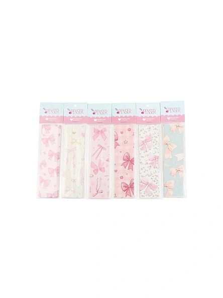 Набор бумажных закладок "Candy pink", 4 шт. (PD1098)