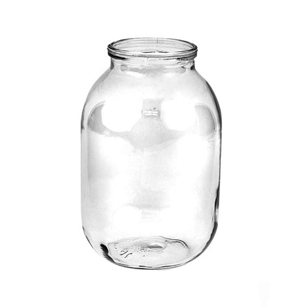 Банка стеклянная СКО 2,0л