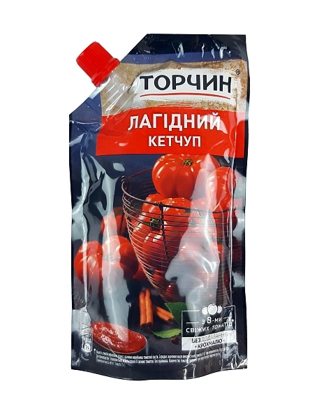 Кетчуп  "Нежный" Торчин дой-пак 270гр.