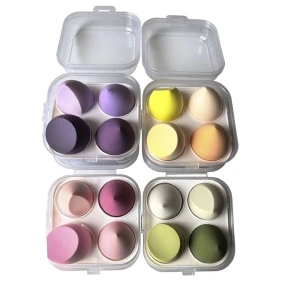 Набор спонжей для макияжа "Sunup beauty", 4 шт. (BW-058)