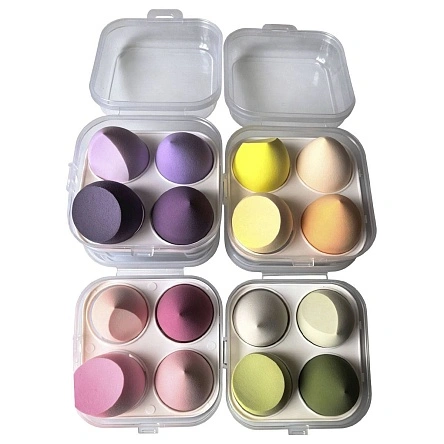 Набор спонжей для макияжа "Sunup beauty", 4 шт. (BW-058)