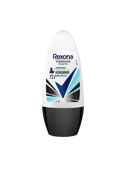 Антиперспирант шариковый REXONA Прозрачный кристалл 50мл