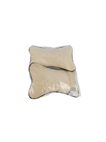 Подушка-косточка на подголовник, 2 шт, 26*17 см