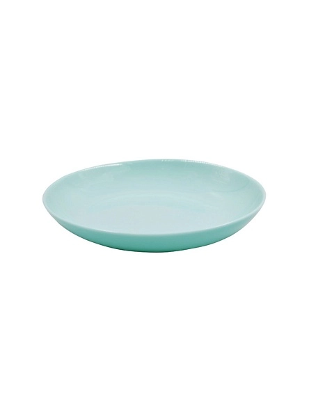 Тарелка суповая Lavenir HoReCa "Smooth color" 520 мл, 20 см, 8" LYGSP-80 GREEN стеклокер.