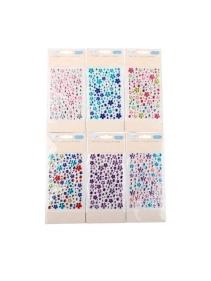 Наклейки-стразы декоративные 22,5*10 см (PK1343-2)