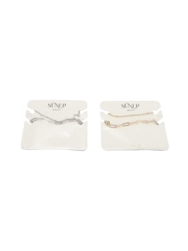 Набор бралетов "Chain", 2 шт, 15+5 см