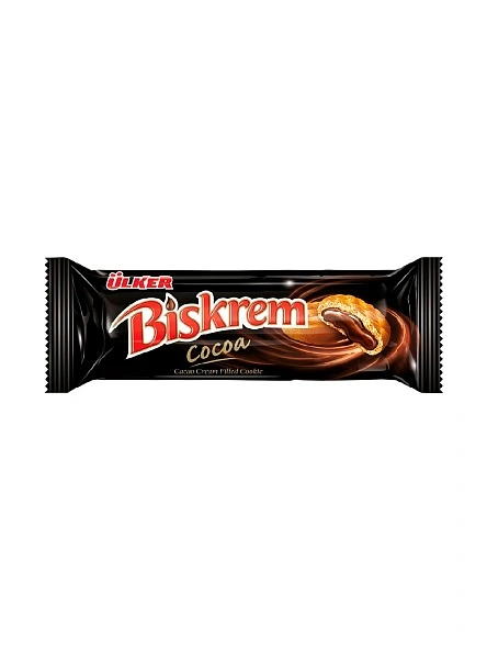 Печенье Biskrem с какао кремовой начинкой 100г