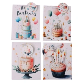 Пакет подарочный "Sweet birthday", Fun Party, 30*41,5*12 см (MO-447)
