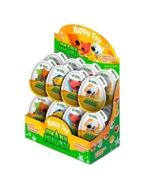 Десерт со сливочным вкусом с игрушкой в пластиковом яйце "МИМИМИШКИ" 20г