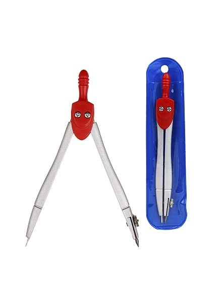 Циркуль "Profit" металлический, 115мм, в ПВХ чехле