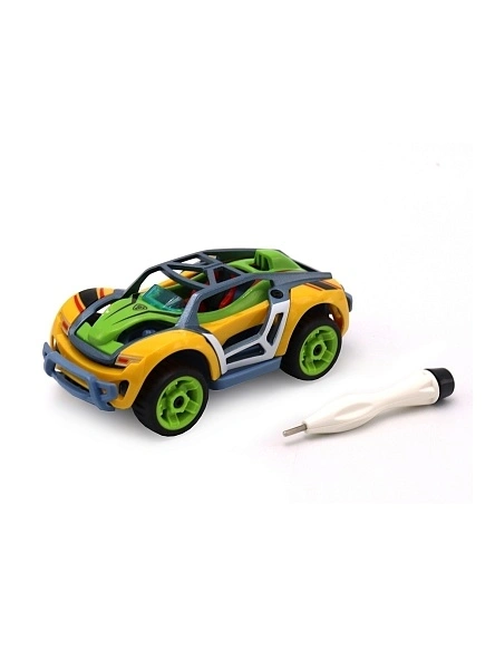Машинка-конструктор металлическая "Funky Toys" DIY, 13см, в асс-те