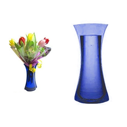 Ваза синяя