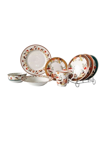 Тарелка "Осенний лес", 26,5 см (PK1291)