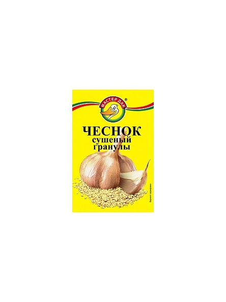 Чеснок сушеный гранулы 10 гр ТМ Мастер Дак