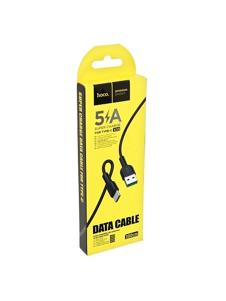 USB-кабель HOCO X33 Type-C 5А 1м