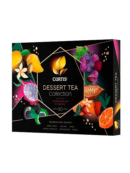 Чай Curtis ассорти "Dessert Tea Collection", 30 пак.