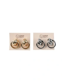 Серьги "Lady", 3 см (PZ132)