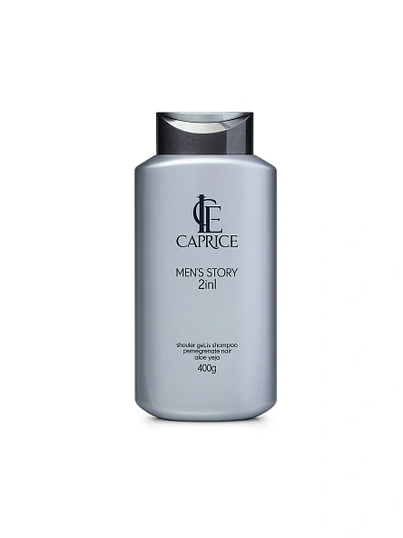 Шампунь и гель для душа 2 в 1 Men"s Story Ice Caprice 400г 