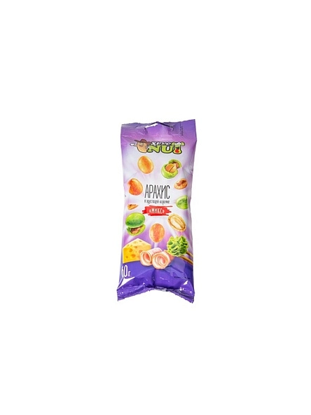 Арахис в корочке ХрустNUT микс, 60 г