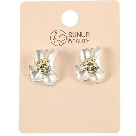 Серьги "Beauty", 1,5 см (DY-571)