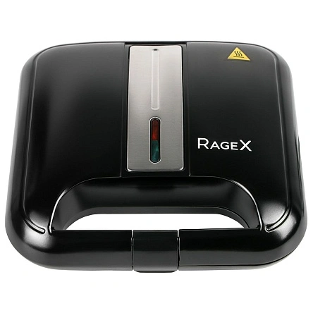 Электрическая сэндвичница RAGEX R731, гриль, 750Вт, цвет: 000 (черная)