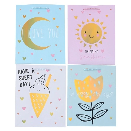 Пакет подарочный "Happy bag", Fun Party, 18*23*10 см (MO-502)