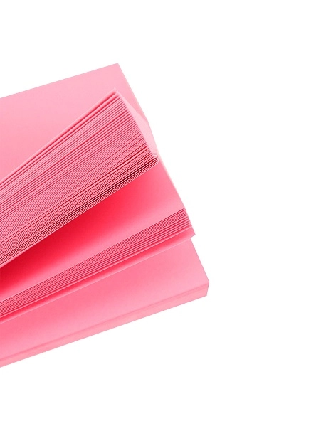 Бумага для заметок "PROF-PRESS" с клеевым краем РОЗОВАЯ пастель, 101Х76 мм, 100л