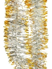 Мишура "Позолоченная", 2 м, d=7 см