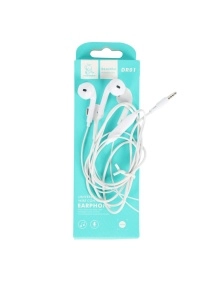 Наушники внутриканальные с микрофоном, Apple/Android, 1.2М