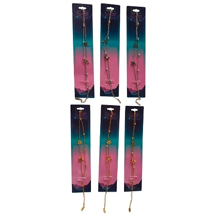 Браслет "Stars, moon, sky", Sunup beauty, 17+5 см (ML-3008)