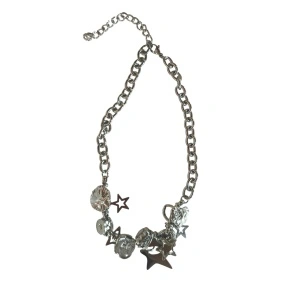 Колье "Stars, moon, sky", Sunup beauty, 36+7 см (ML-3025)