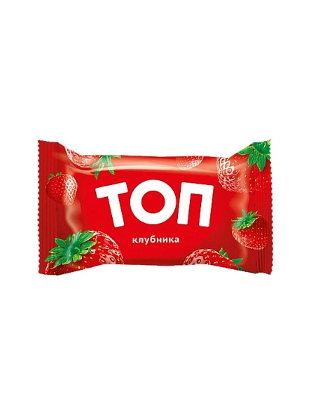  Мороженое сливочное 'ТОП КЛУБНИКА'' 70г