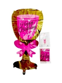 Шар воздушный "Бокал", 49 * 96 см (ML-1901)