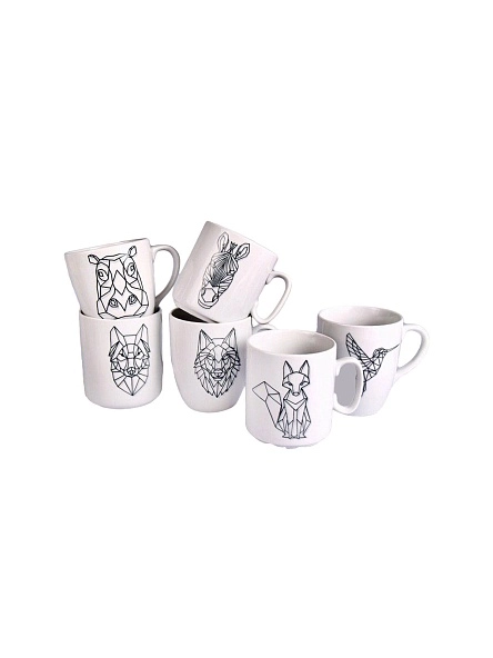 Кружка "3D animals", 300 см3, "джойс"