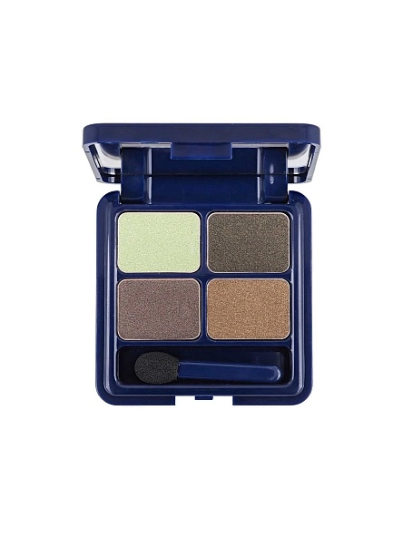 ЧЕТЫРЕХЦВЕТНЫЕ ТЕНИ ДЛЯ ВЕК VELVET MOON МАРКИ SHU №153 теплый зеленый