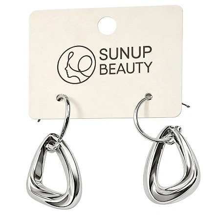 Серьги "Шарм", 2*4 см, Sunup beauty, микс (XNYS-1274)