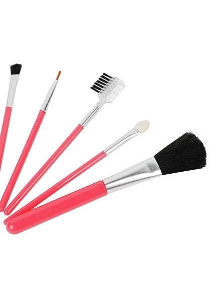 Набор кистей для макияжа, 5 шт, микс цвета