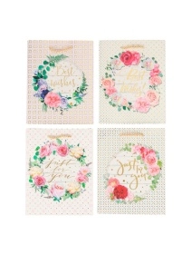 Пакет подарочный "Пожелания", 26*32*10 см (GB1143)