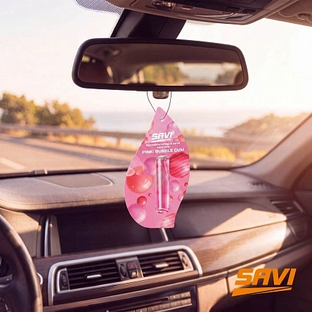 Ароматизатор в авто, капсула, 5 мл, Pink: Bubble gum
