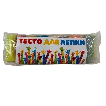 Тесто для лепки Граф Жираф "Тесто-Пластилин" 16 брусков, артикул GG53