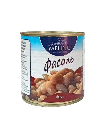 Фасоль белая в с/с ТУ "Мелино" 400г