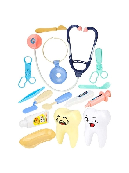 Игровой набор доктора (15 предметов, в пакете) (Арт. Y15003041) ПХ