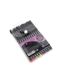 Набор линеров цветных, 12 шт