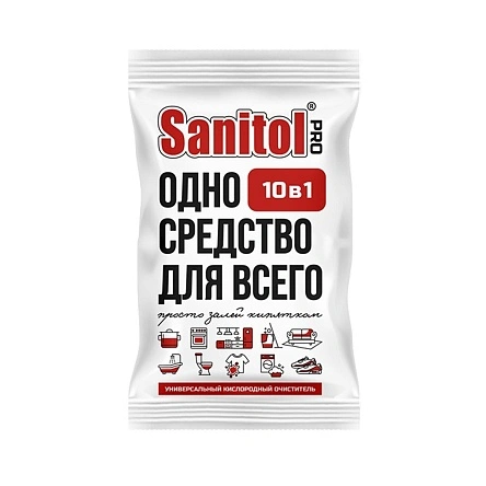 Средство для чистки канализационных труб "Sanitol" (Антизасор) 90г