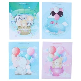 Пакет подарочный "Happy animals-1", Fun Party, 26*10*32 см (MO-592)