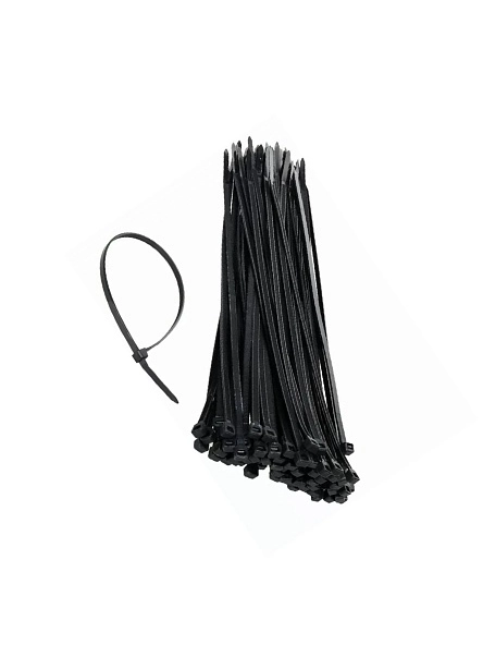 Хомут нейлоновый General GNC-25-200-B 2,5x200мм 100 шт Черный